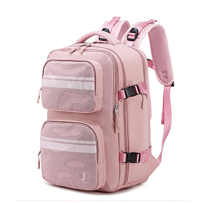 Women Backpack 15.6 Inch Laptop Backpack Anti Theft Bag Independent Shoe Bag USB Charging Travel Business Large Backpack Mochila