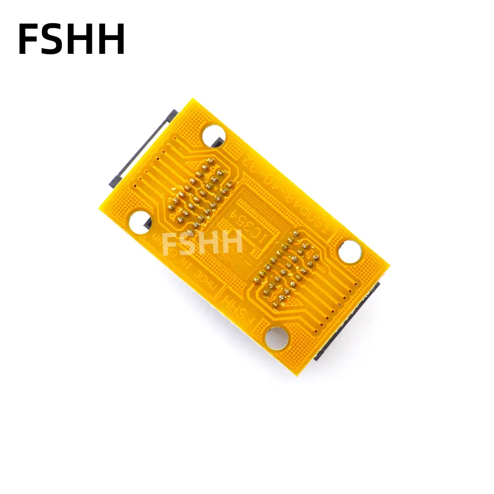 برنامج اختبار SMD لحام TSOP48 إلى TSOP48 اختبار المقبس الملعب = 0.5 مللي متر TSOP48 على خط اختبار المقبس