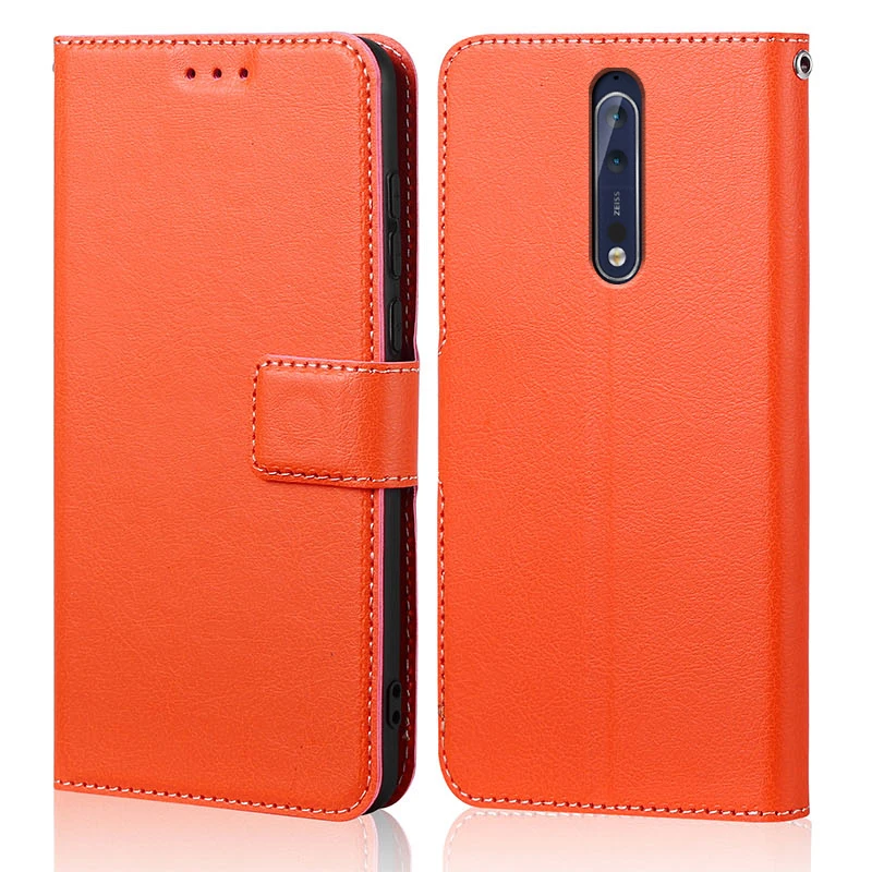 Silicone Flip Case for Nokia 8 Nokia8 Luxury Wallet PU Leather Magnetic Phone Bags Cases for Nokia 8 Nokia8 with Card Holder