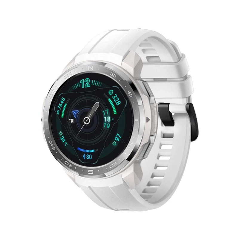 AKBNSTED-Correa de reloj deportivo para Huawei Honor GS Pro, repuesto de silicona suave, accesorios de pulsera