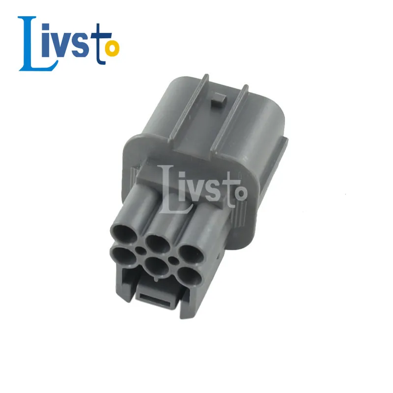 1 Set 6 Pin Window Lifter Motor Harness Connector Automobile Waterproof Socket Plug for Honda Car 6189-0133 6181-0074
