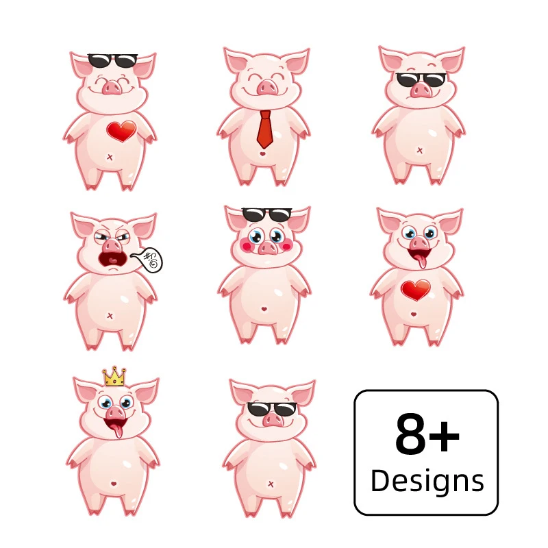 4 Sheets Make-an-Animal Kids DIY Stickers Cartoon Panda Monkey Cute Sticker for Children Puzzles Games Brithday Party Gift Toys