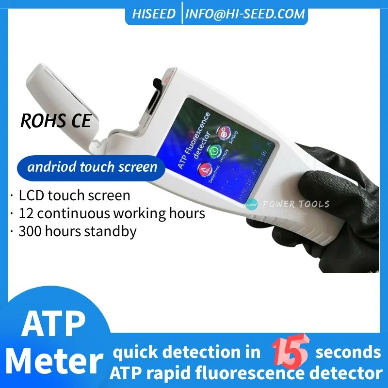 Portable ATP Sampler Accurate Automatic Measurement of Air Surface Microorganisms and Bacteria Handheld Fluorescence Detector