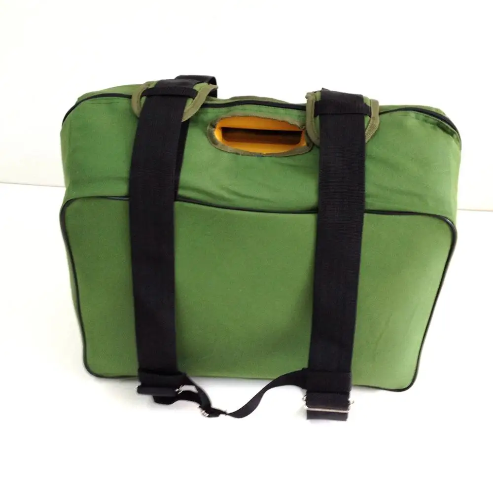 high quality green color Soft bag kitbag backpack for Leica TS16 total station survey bag box