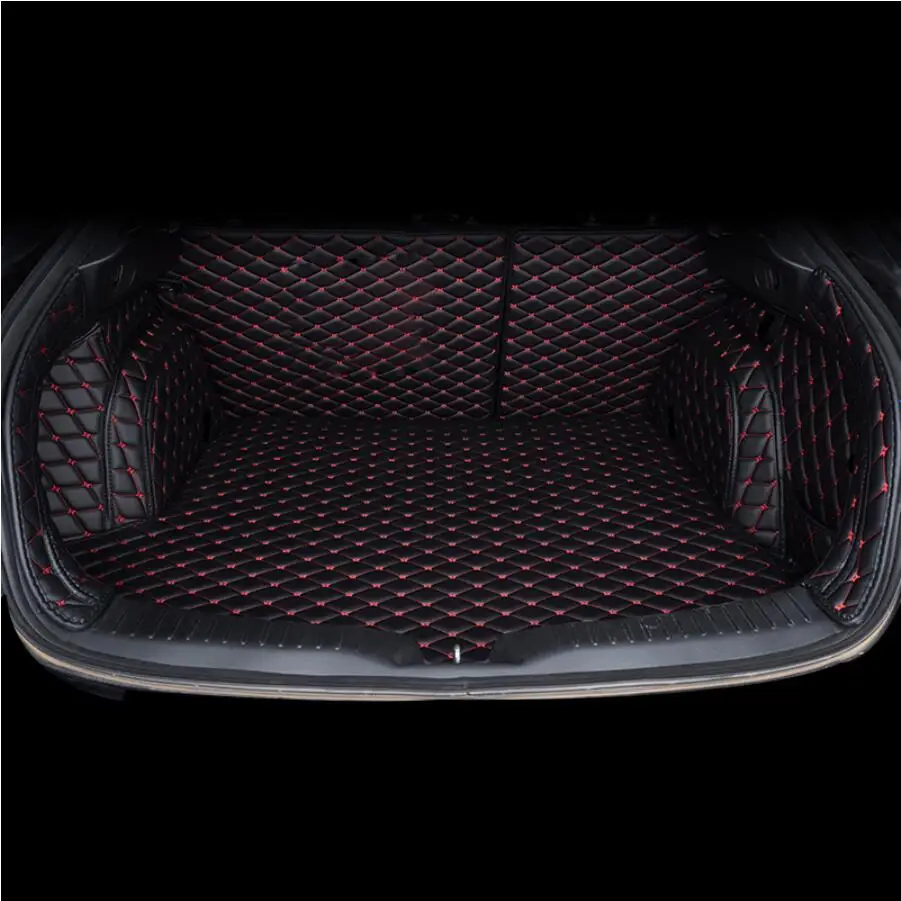 

for Leather Car Trunk Mat Cargo Liner for Mazda Cx-4 2016 2017 2018 2019 2020 Rug Carpet Inteior Accessories