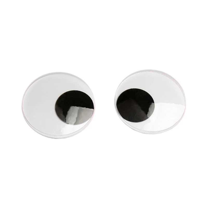 

900C Jumbo Self Adhesive Googly Wiggly Eyes 7.5/10/15.4cm for Toys Dolls DIY Accessory Eyeball Refrigerator Door