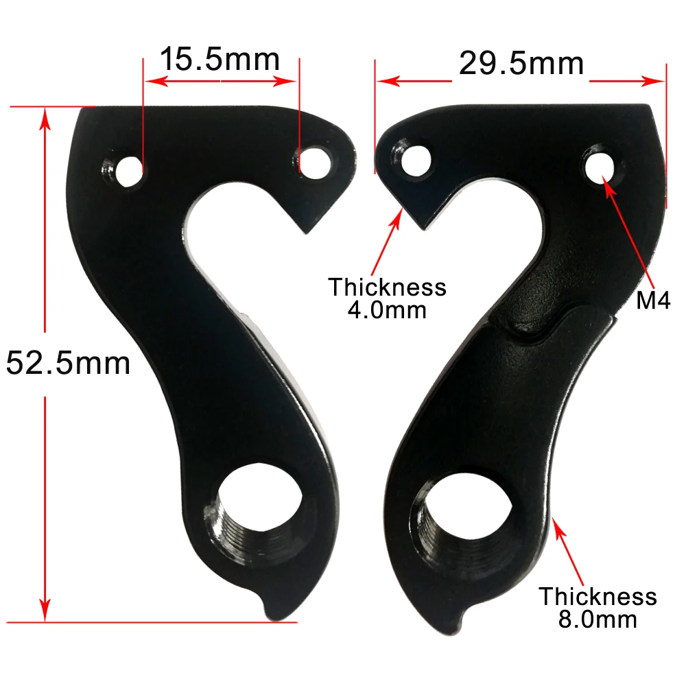 1PC MTB Road Bicycle Bike Alloy Rear Derailleur Hanger 120 Dropout Racing Cycling Mountain Frame Gear Mech Tail Hook Drop Out