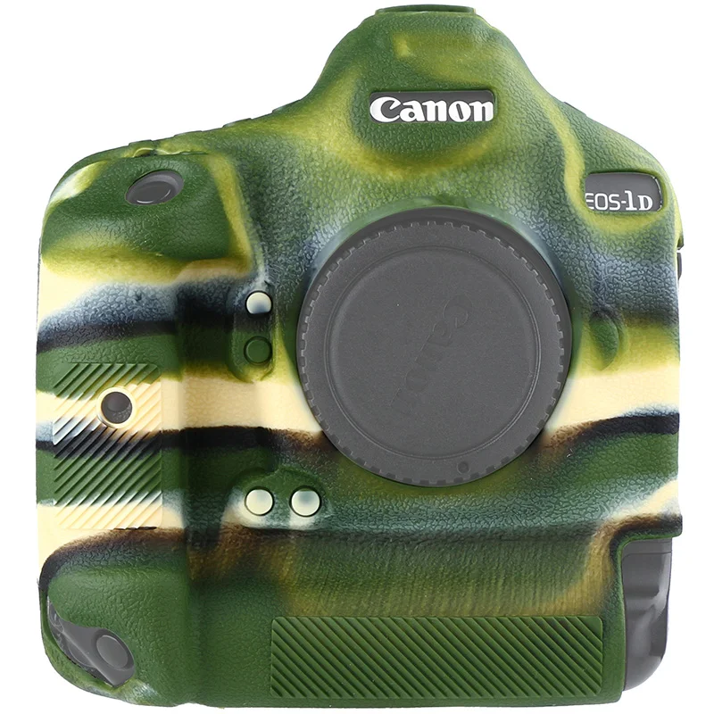 Etui do aparatów canon 1DX silikonowy aparat fotograficzny ochronna skrzynka dla Canon 1DX 1DX2 1dxii wysokiej jakości liczi tekstury antypoślizgowe