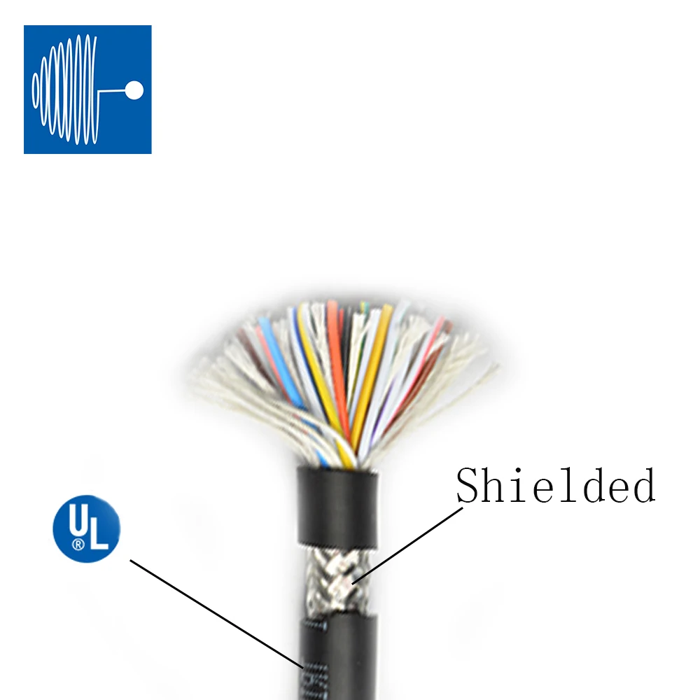 TRIUMPHCABLE UL20234 2 / 3 * 0.75MM 1M-2Meter polyurethane power cable flexible shield drag chain cable factory direct sales