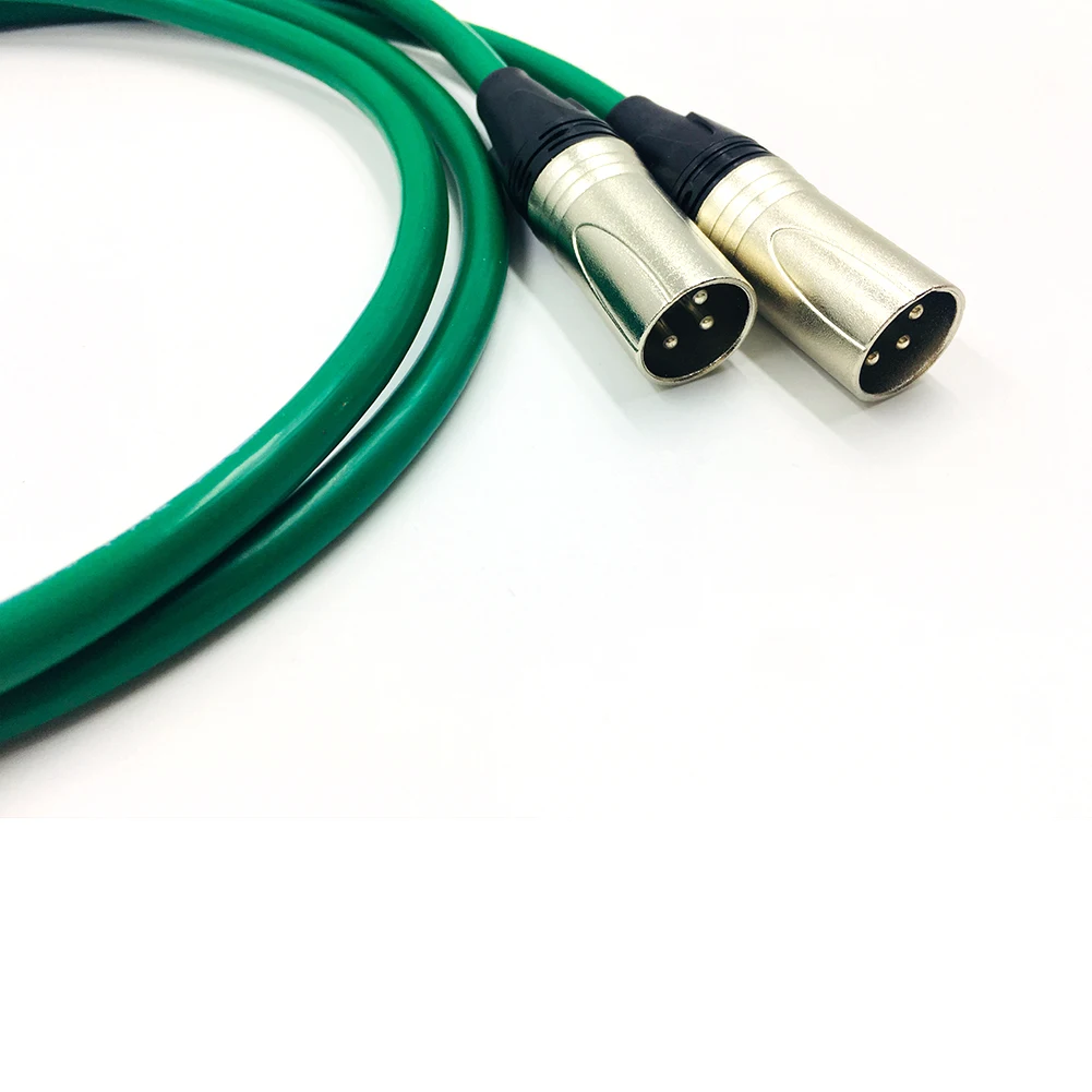 Thouliess Paar Koolstofvezel RCA naar XLR Gebalanceerde Audiokabel RCA Male naar XLR Male Interconnect Kabel met MCINTOSH USA-Kabel