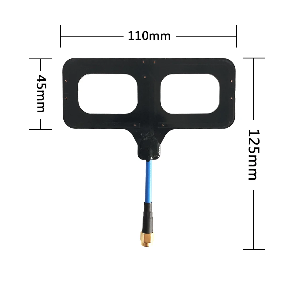 Moxon 915 MHz Long Range Antenna per Frsky R9M CUCCHIAI di sistema A Lungo raggio