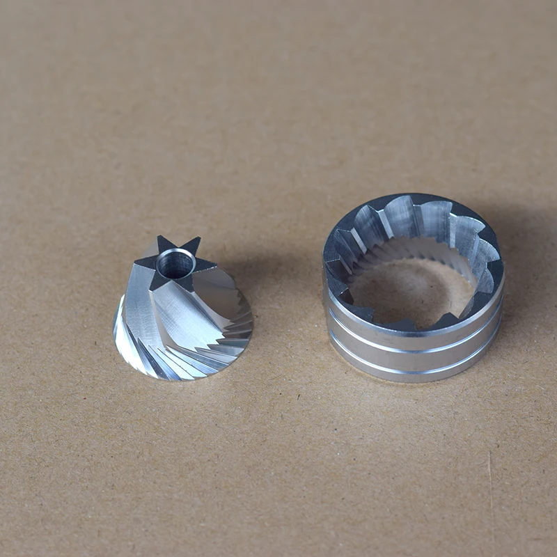 420stainless Steel 38mm Burrs 6core Compatible for Timemore Chestnut C2 Coffee Grinder Improve The Efficiency of Coffee Grinding