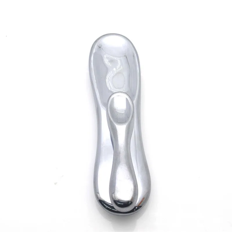 2pcs Terahertz Facial Massager Spoon Scraper Board Body Skin Massaging Wand Face Skin Care Gua Sha Tool