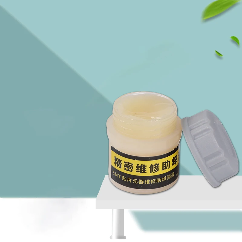 Soldering Flux Paste 10G Electrical & Electronic Repairs Flux Paste Cream for Soldering Rework Station Circuit Board PCB SMT SMD