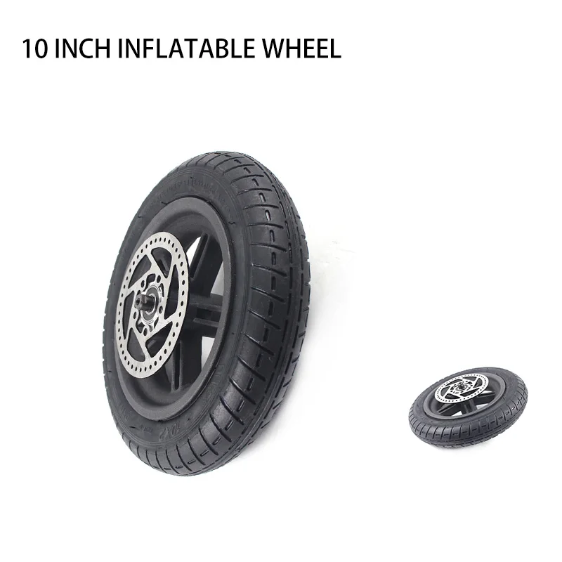 10 Inch Inner Tube Inflatable Camera Outer Tire Wheel Hub Brake Disc Accessories for Xiaomi Mijia M365 Electric Scooter