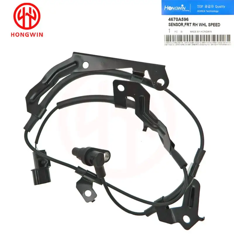 SET ABS Sensor Front Left & Right 4670A595 4670A596 For Mitsubishi L200 2012-2015  Montero Pajero Sport 3.0 3.5 2008-2015