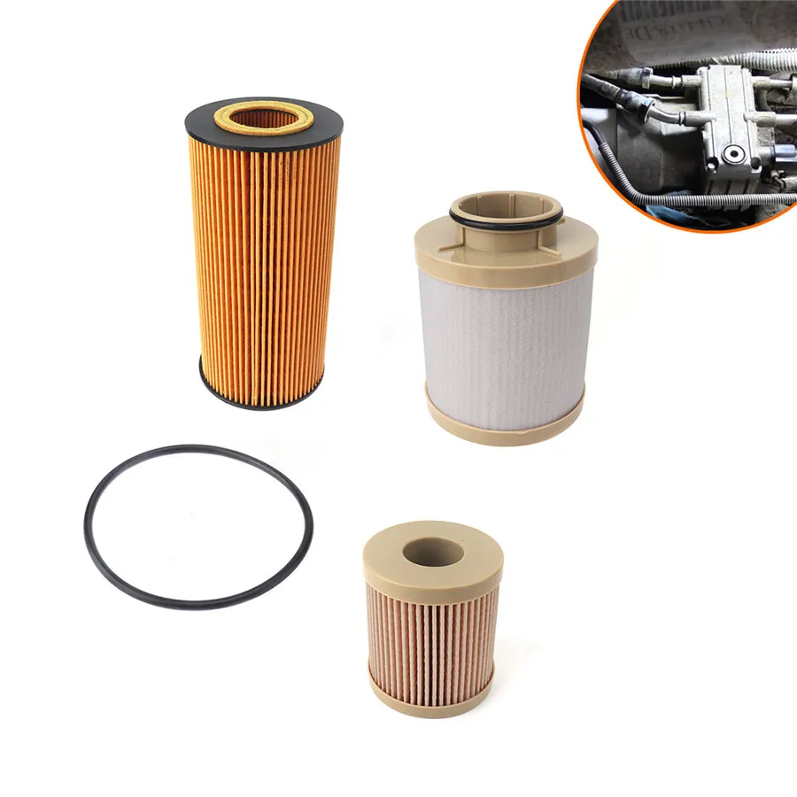 Powerstroke Diesel Oil & Fuel Filter Kit For Ford Part# 3C349N074BA 3C346731AB