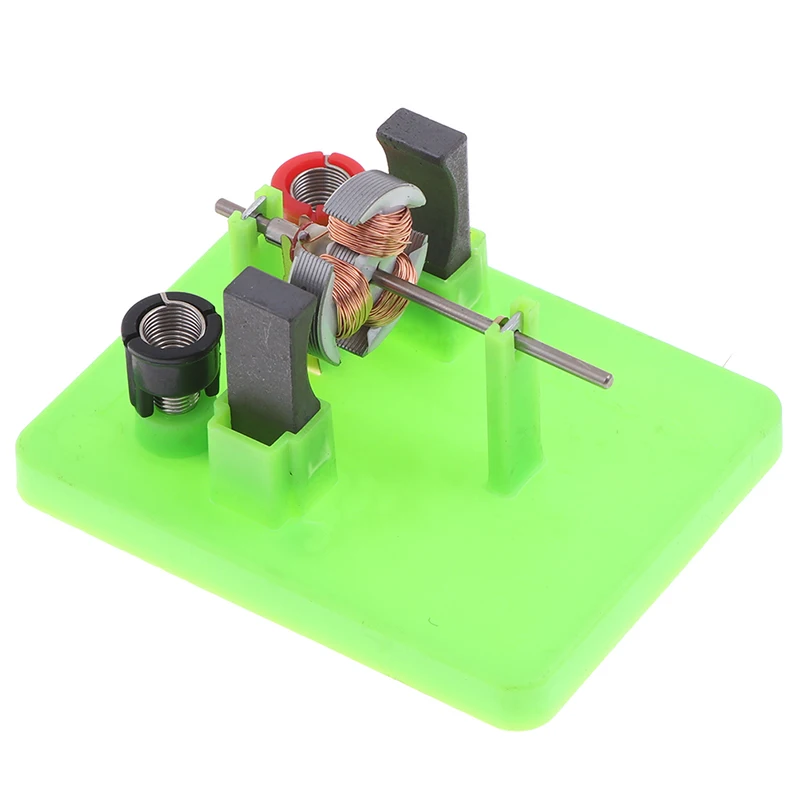 1pc Physics Study Aids Physical Optical Experiment Instrument Dc Motor Model School Circuit Direct-current Motor Model With Fan