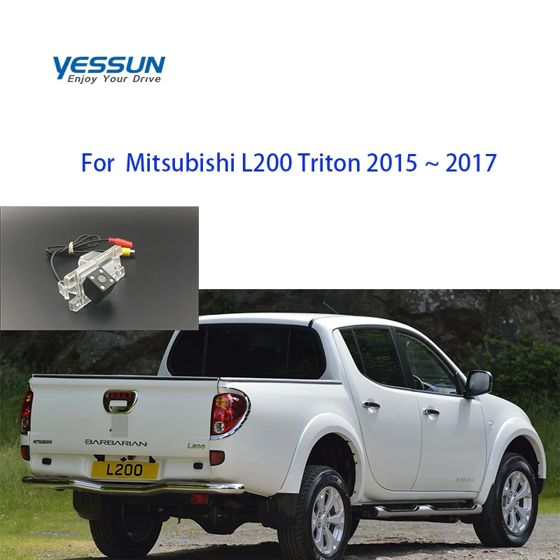 Yessun License plate camera For Mitsubishi L200 Triton 2015 ~2017  Car Rear View camera /night view backup camera