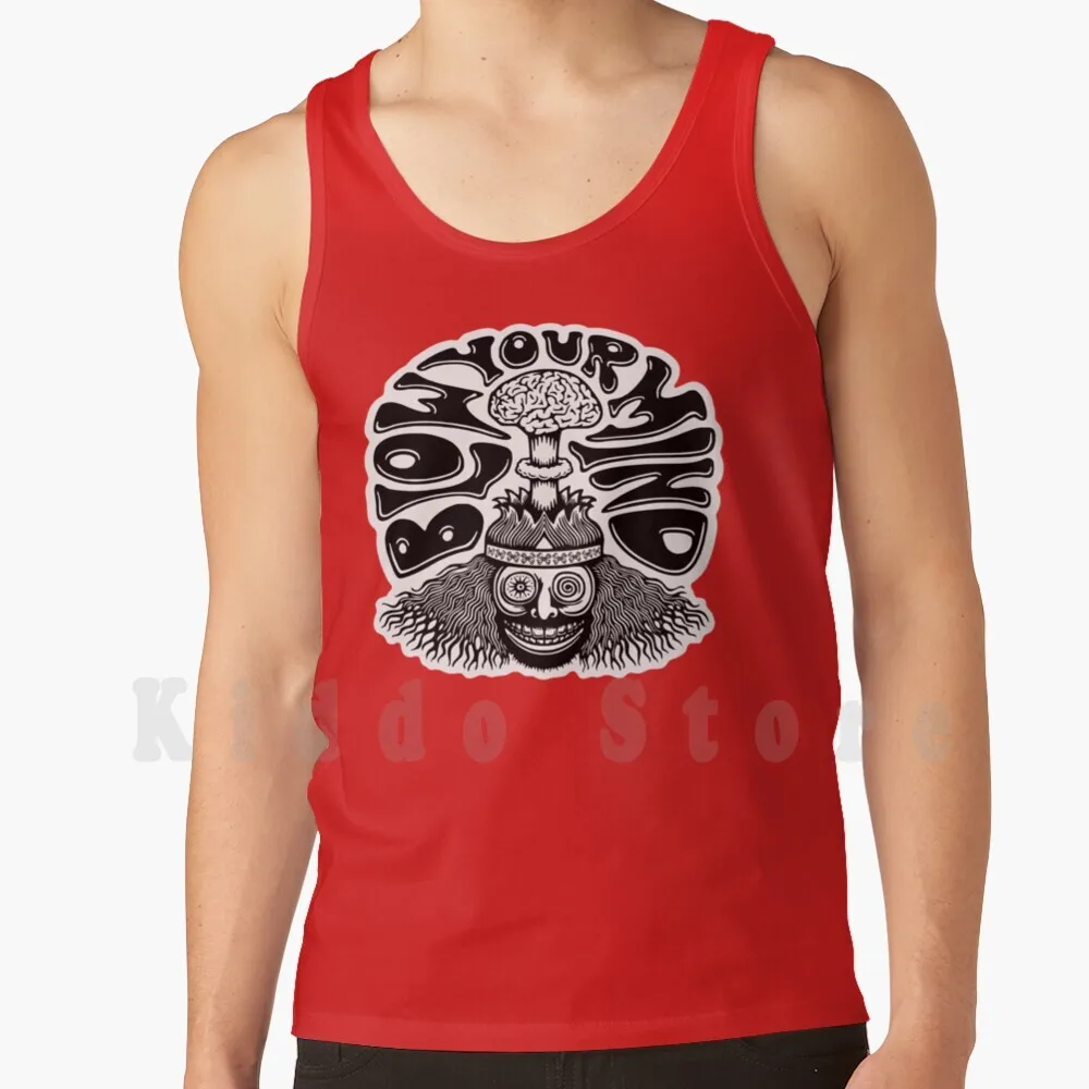 Camisetas sin mangas Blow Your Mind, 100% algodón, Acid Speed, Blow Your Mind, 60s, Trip Test, Hippie, Freak, Pop, Vintage, Vision, Drop Out