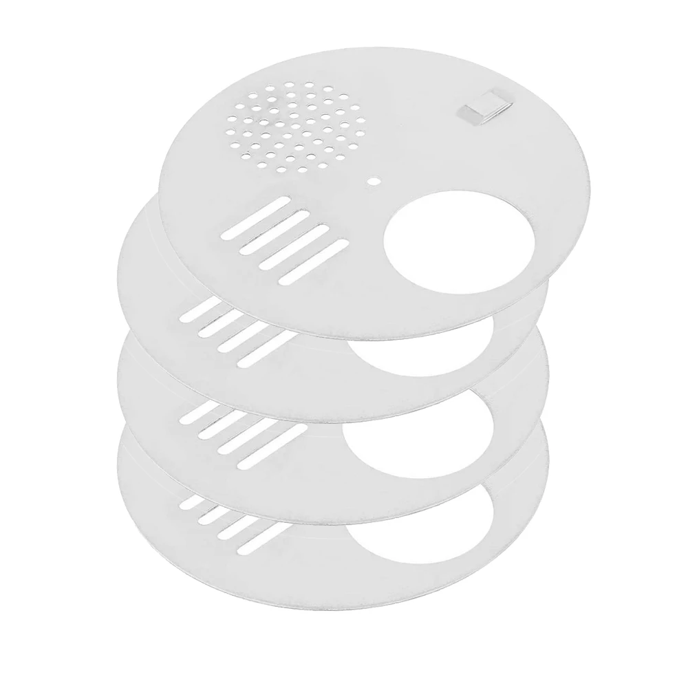 12.5Cm(4.92 ") Alveari Attrezzature Di Sfiato Ape Alveare Scatola Nuc Gabbia Porta Foro Tondo Ingresso Disco Nido Porta Apicoltura Forniture Per Strumenti-image