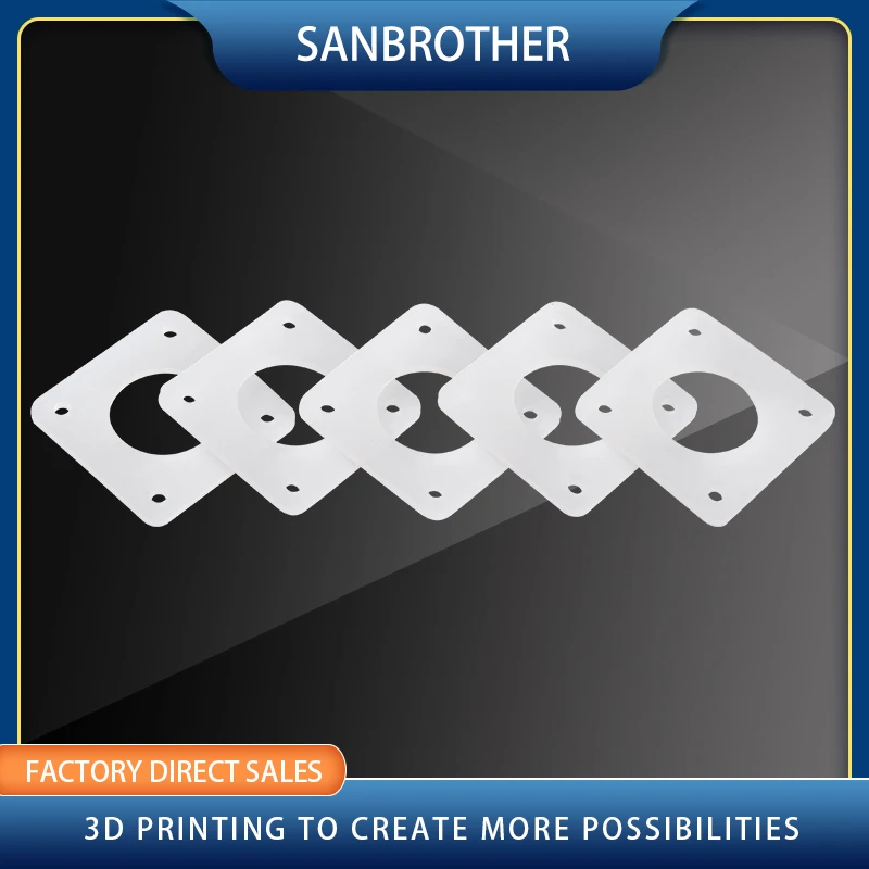 1 قطعة Nema 17 42 السائر المثبط Nema17 محرك متدرج المثبط الفلين طوقا المطاط Reprap المعزل 42 موتور امتصاص للطابعة ثلاثية الأبعاد #4