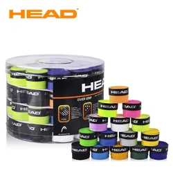 12 Pcs HEAD Original Tennis Overgrip PU Dry Feel Badminton Grips Anti Slip Sweat Absorption Padel Racket Tape Tennis Accessories