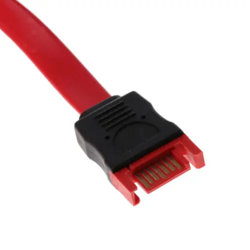 SATA Extension cable Red SATA 7 Pin Male to SATA 7 Pin Female Extension Cable Cord for HDD Hard Drive 2020