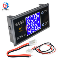 DC 0-100V 10A LCD Display Digital Voltmeter Ammeter Wattmeter Voltage Current Power Meter Volt Detector Tester 12V 24V 36V 999W