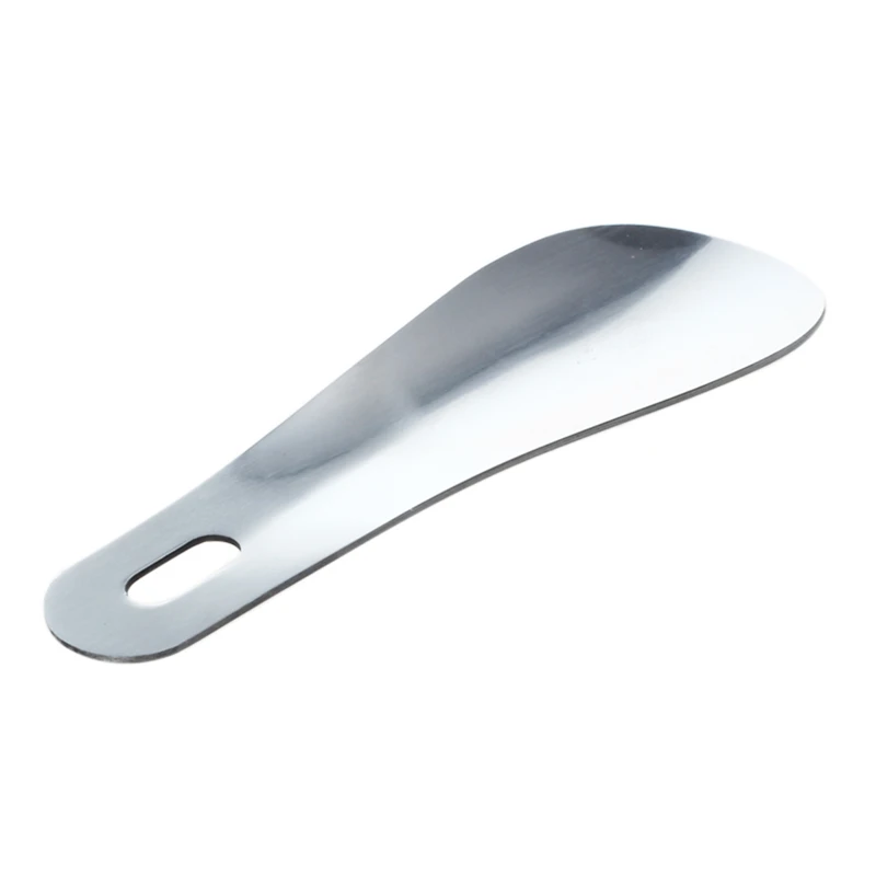 

10cm 4" Professional Stainless Steel Metal Shoe Horn Long ShoeSpoon