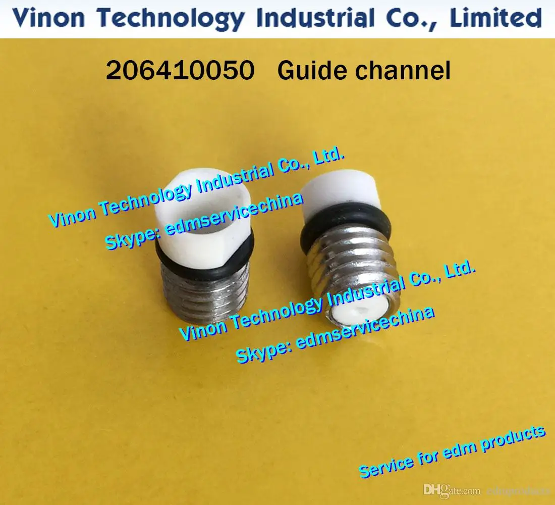 

(1pc) 206410050 edm Guide channel for ROBOFIL 190,290,300,310 edm spare parts 206.410.050, 641.005.0 edm Sapphire Assembly