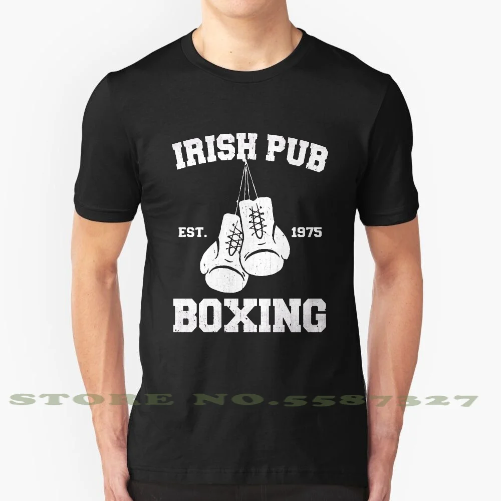 Fighting Irish Pub Boxing 100% Cotton T-Shirt Fighting Irish Pub Boxing Fighting Irish Boxing Championship Boxing Club Boxing