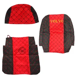 Excavator Seat Cover for Caterpillar Hyundai Doosan Sany Komatsu Hiachi Kato Kobelco Seat Saddle Cushion Cotton Decoration Parts