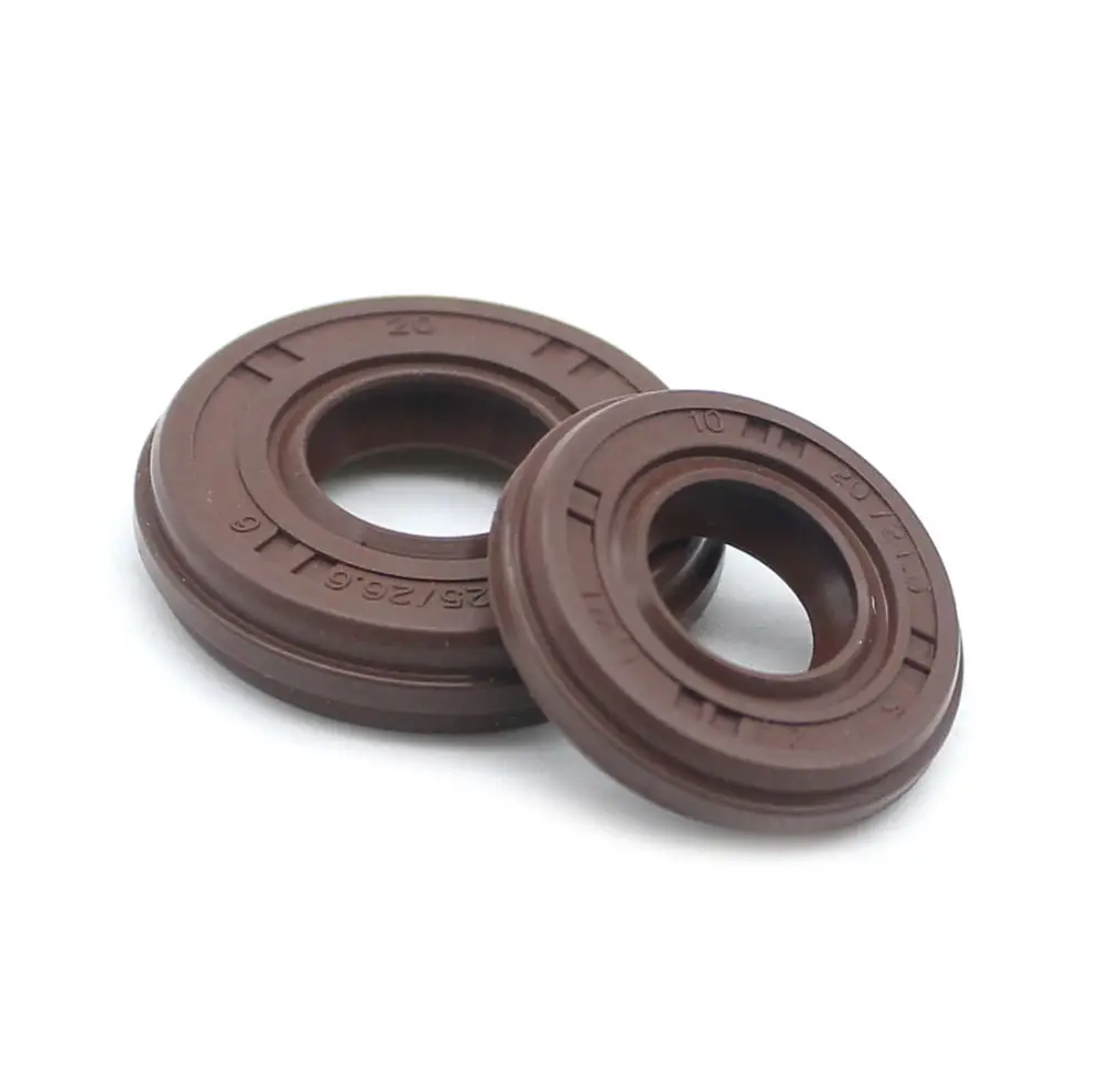 1 PAIR GX25 FRONT & BACK CRANKSHAFT OIL SEAL FOR HONDA GX25N MINI  4 CYCLE TRIMMER BRUSHCUTTER BLOWER SPRAYER CRANK SHAFT PARTS