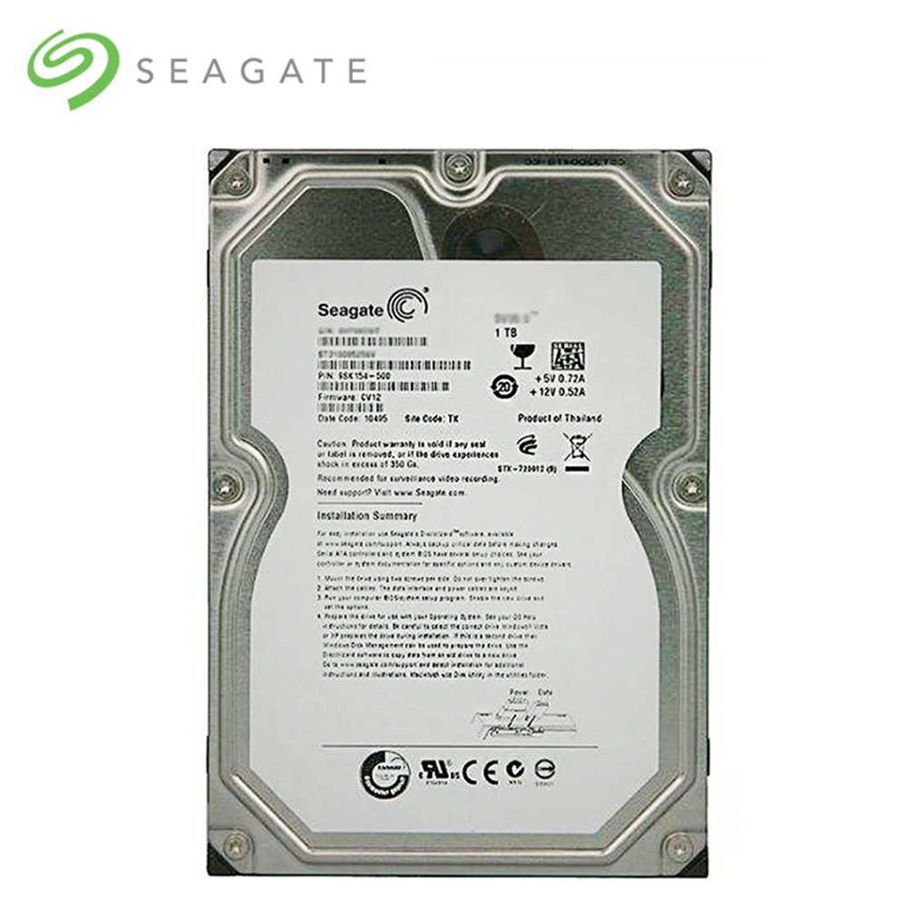 Seagate Brand 1TB Desktop PC 3.5