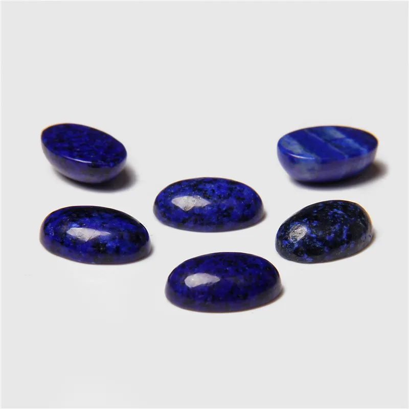 10pcs/lot Natural Stone Cabochon 8-25MM Tiger Eye Agat Oval Cameo Fit DIY Ring Earring Bracelet Necklace Making Jewelry Finding