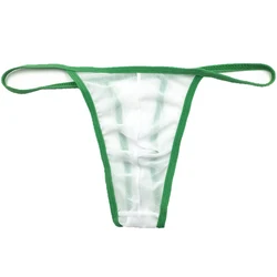 Male Transparent Thong Sexy Backless G-Strings Briefs Swim Bikini Men's Underwear Jockstraps Panties Underwear Lingerie Knickers