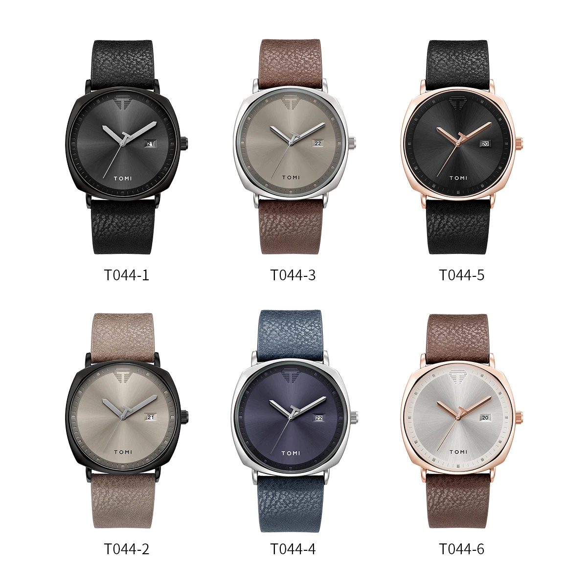 Unique Men Calendar Watches Couple Wrist Watch Stainless Steel Leather Strap Wristwatcher Sports relogio masculino