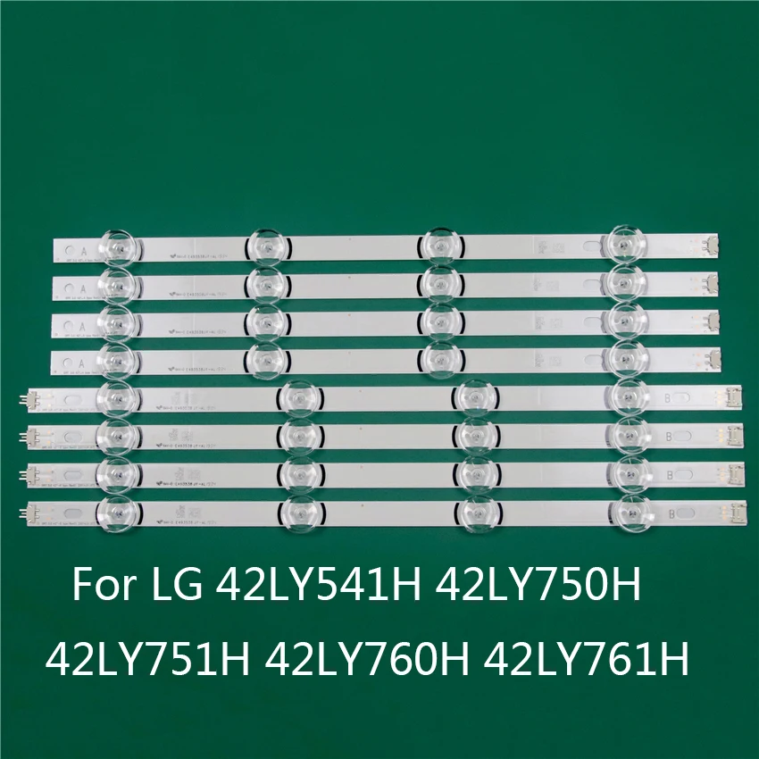 LED TV Illumination Part For LG 42LY541H 42LY750H 42LY751H 42LY760H 42LY761H LED Bar Backlight Strip Line Ruler DRT3.0 42 A B