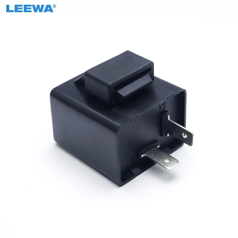 LEEWA 2pin 12V Car Motorcycle Bike Flasher Relay Resistor for Led Indicator #CA5351