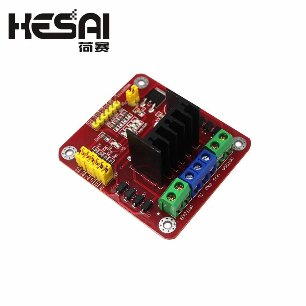 L298N Yeni Çift H Köprü DC Step Motor Sürücü Kontrol Kartı Modülü Arduino Diy Kiti için