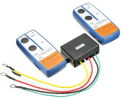 Telecomando elettrico per verricello wireless per auto 12V con trasmettitore manuale Set Kit rimorchio per camion ATV SUV
