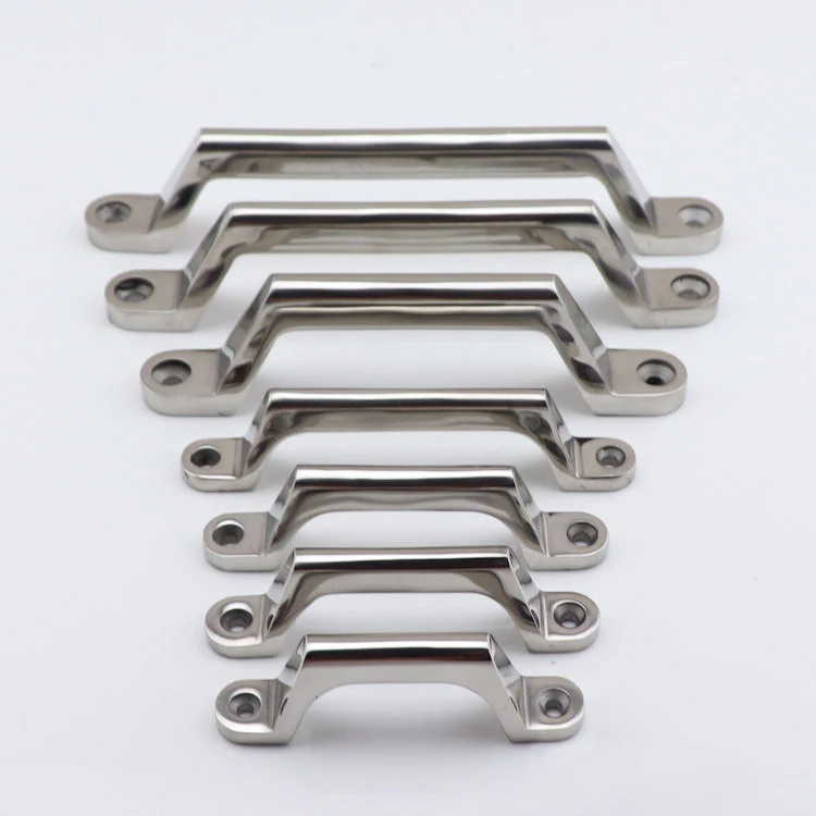 Picture 3: Thickened Solid 304 Stainless Steel Heavy Handle Plus Heavy Door Bow Knobs Industrial Load-Bearing Pull Handle