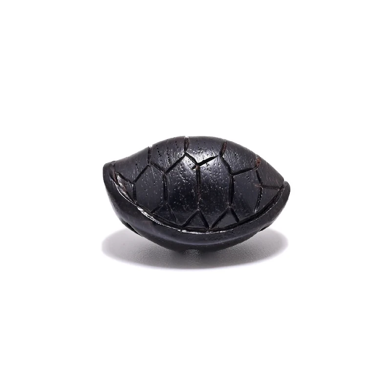 WD-018 Natural Ebony Tortoise Beads Handmade Antique Turtle Beads For Jewelry Making DIY Beads Bracelet Yoga Necklace