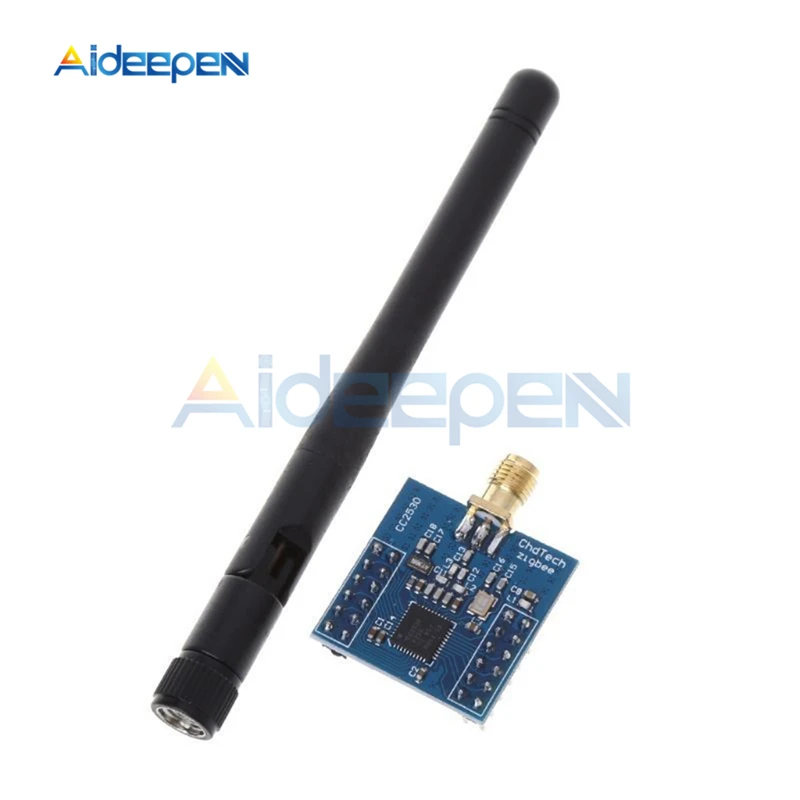 لوحة تطوير الألواح اللاسلكية ، 3.3 فولت ، 2.4 جيجاهرتز ، وحدة منفذ تسلسلي ، Zigbee ، CC2530F256 ، UART