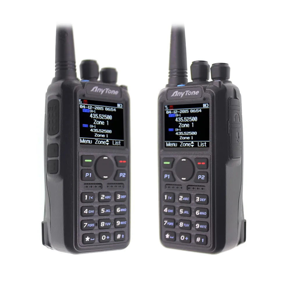 Anytone AT-D878UV Plus DMR Радио VHF 136-174 МГц UHF 400-470 МГц GPS APRS Bluetooth Walkie Talkie Ham Radio Station с кабелем