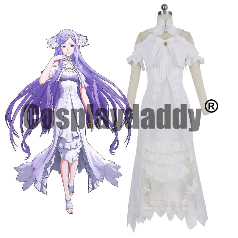 Sword Art Online: Alicization Lycoris Underworld Human Empire Administrator Quinella Outfit Dress Game Cosplay Costume S002