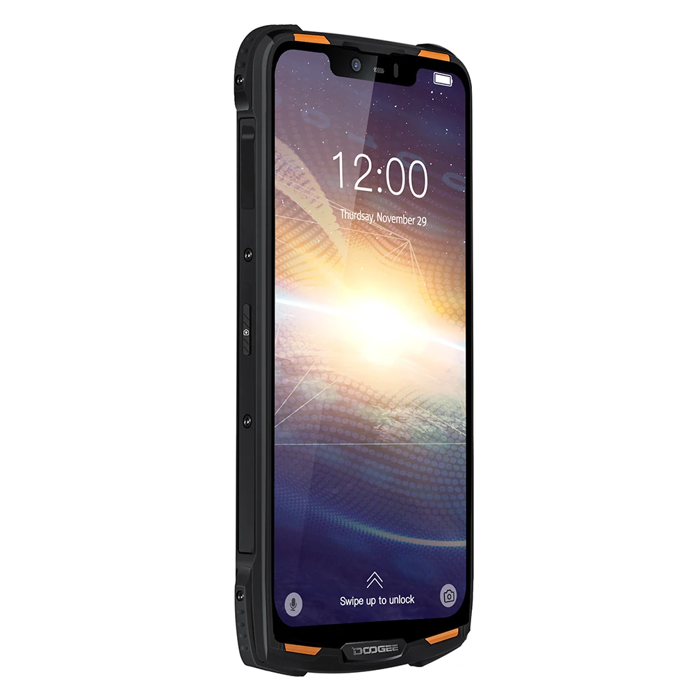 هاتف DOOGEE S90 Pro الذكي أندرويد 9.0, هيليو P70 ثماني النواة 6.18 ، دقة عالية الوضوح + IP68 ، شحن لاسلكي 6 جيجابايت 128 جيجابايت 16 ميجابكسل ، شريحة 4G