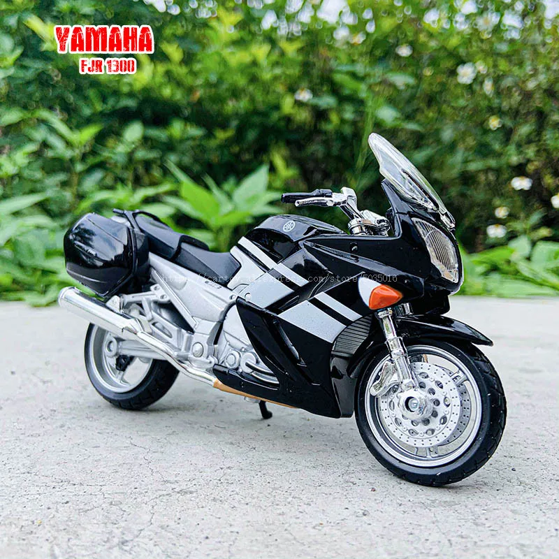 

Оригинальная Авторизованная модель мотоцикла Maisto 1:18 Yamaha FJR1300 из сплава, Игрушечная модель автомобиля