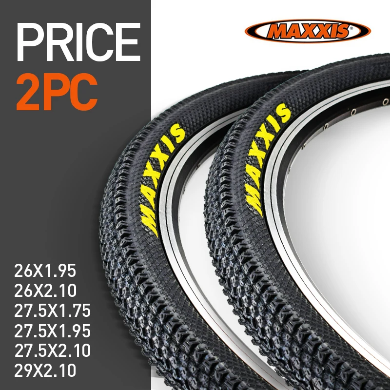 2pcs MAXXIS 26 Bicycle Tire 26*2.1 27.5*1.95 60TPI MTB Mountain Bike Tires 26*1.95 27.5*2.1 27.*1.75 29*2.1 26er 29er Bike Tyre